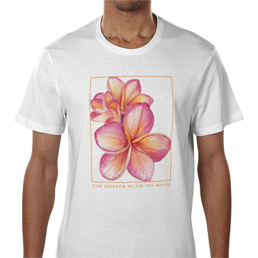 Island Flower T-Shirt in Magenta